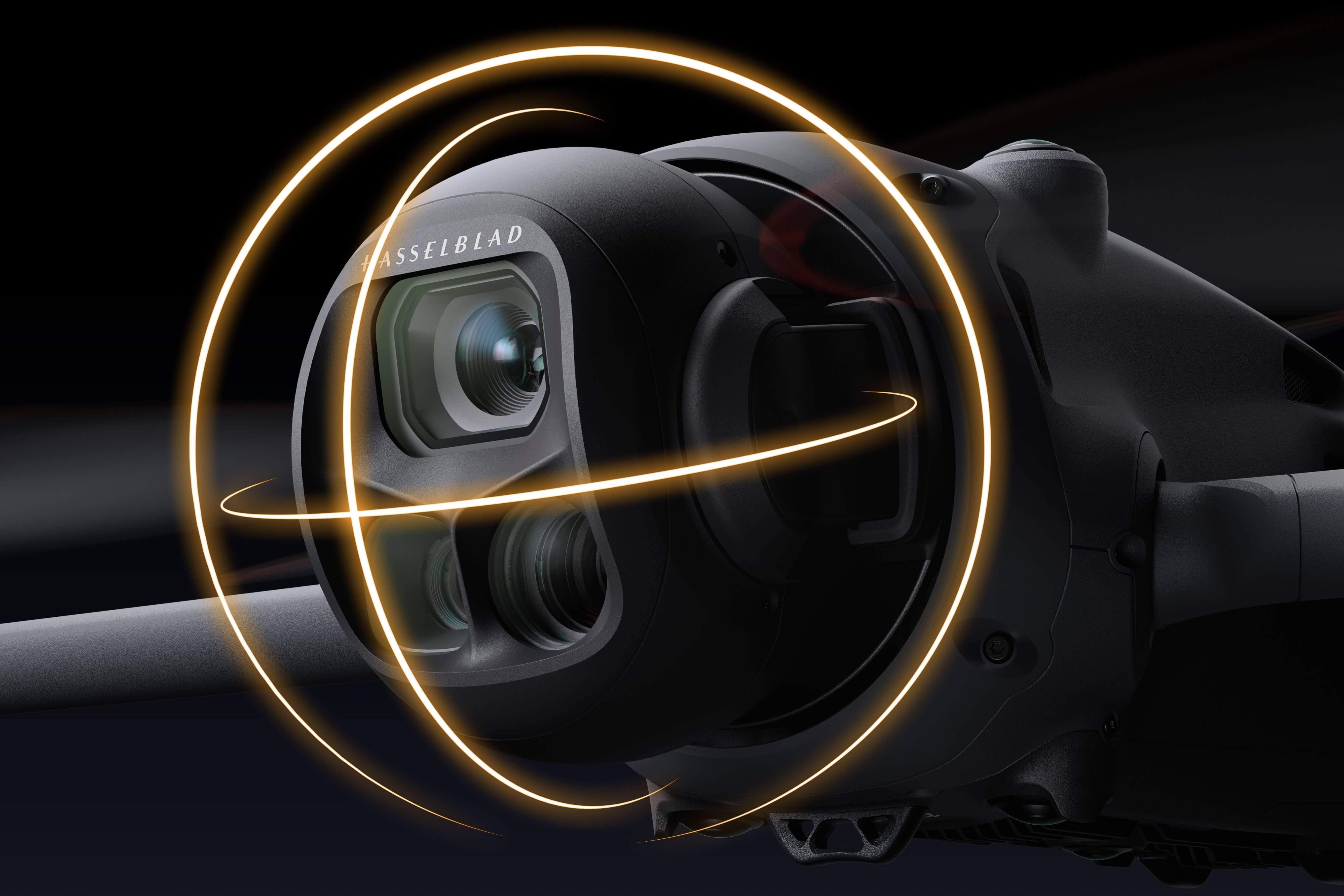 DJI Mavic 4 Pro gimbal mozgás