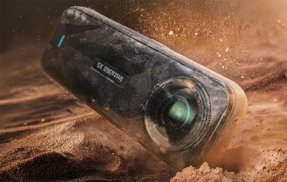 Insta360 X5 lencsevédő technológia