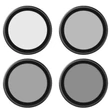 TELESIN Filter set CPL/ND8/ND16/ND32 for DJI Action 3 / 4