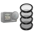 TELESIN Filter set CPL/ND8/ND16/ND32 for DJI Action 3 / 4