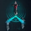 INNOVV ThirdEYE BMW R1300GS Version motorkerékpár holttérfigyelő rendszer