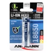 ANSMANN 18650 Li-ion 3500mAh védett akkumulátor cella