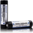 KeepPower 18650 3,7V 3200mAh védett Li-ion akkumulátor