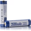 KeepPower 18650 3,7V 3500mAh védett Li-ion akkumulátor USB