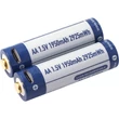 KeepPower AA 1,5V 1950mAh védett Li-ion akkumulátor USB