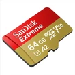 SanDisk Extreme microSDXC 64GB UHS-I/U3/A2/CL10