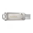 SanDisk DUAL DRIVE LUXE PenDrove USB 3.1 USB-C 64GB ezüst (00186463)