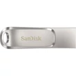 SanDisk DUAL DRIVE LUXE PenDrove USB 3.1 USB-C 64GB ezüst (00186463)