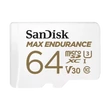 SANDISK microSDXC Max Endurance - 64GB 