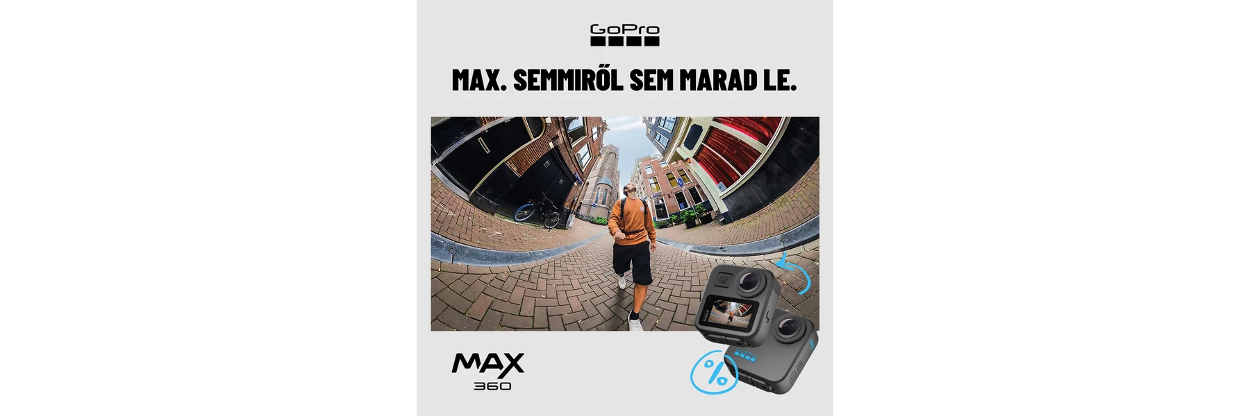 GoPro MAX 360 – A kreativitás új dimenziója