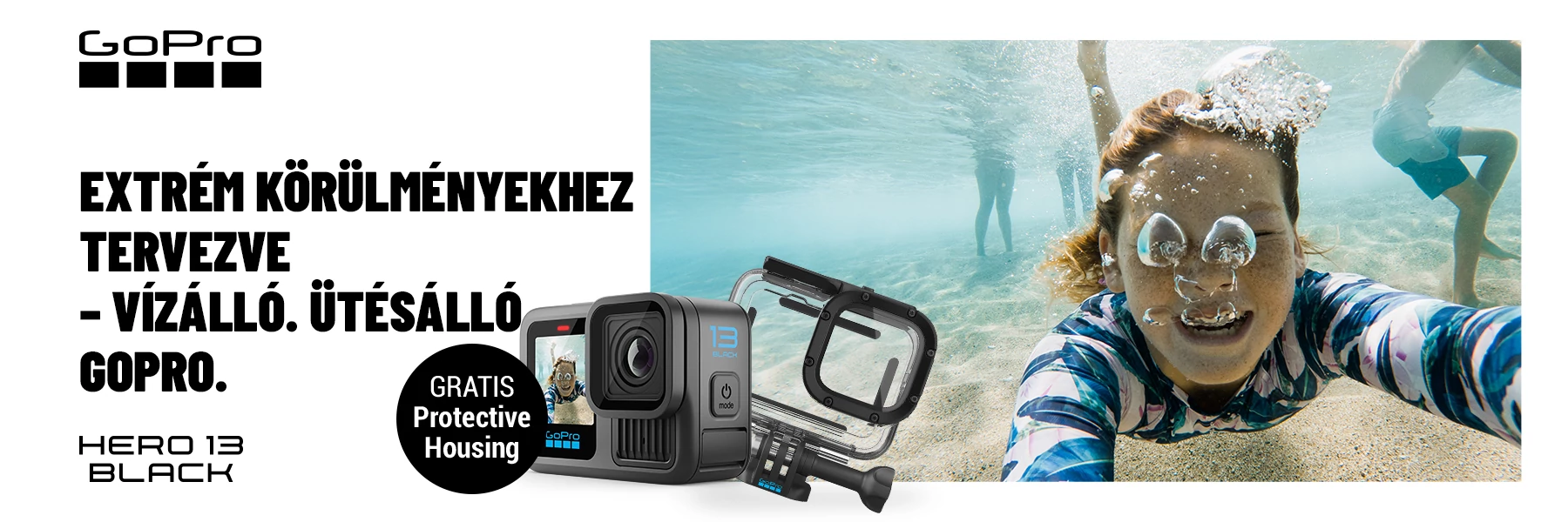 GoPro Hero 13 Black + búvártok
