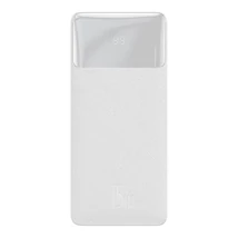 Baseus Bipow Powerbank, 20000mAh, 15W (fehér)