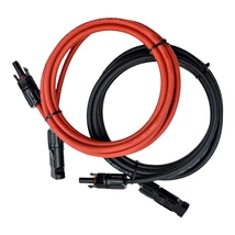 EcoFlow APC MC4 hosszabbító kábelpár napelemekhez 2m (XS6-2M-RED-BLACK)