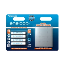 eneloop BK-4MCCEC/4BE AAA 750mAh Ni-MH akkumulátor + tok