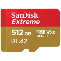  SanDisk Extreme microSDXC 512GB UHS-I/U3/A2/CL10