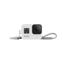 GoPro Sleeve + Lanyard - White Hot (Hero8)