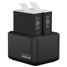 GoPro Dual Battery Charger + Enduro Batteries (Hero9 / Hero10 / Hero11 / Hero12)