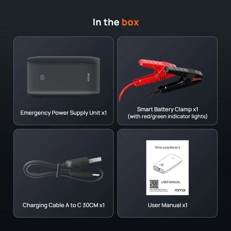 70mai Jump Starter Powerbank 2 - PS07