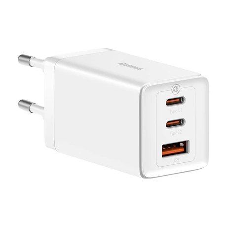 Baseus GaN5 65W Charger - fehér