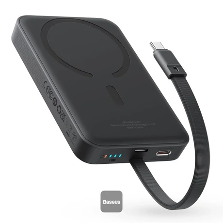 Baseus Magnetic Mini vezeték nélküli PowerBank 10000mAh (P1002210B113-00) 