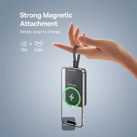 Baseus Magnetic Mini vezeték nélküli PowerBank 10000mAh (P1002210B113-00) 