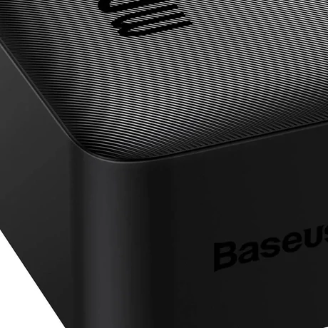 Baseus Bipow Powerbank, 30000mAh, 20W (fekete)