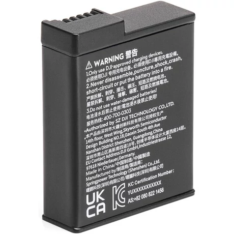 DJI Extreme Battery for Osmo Action 3
