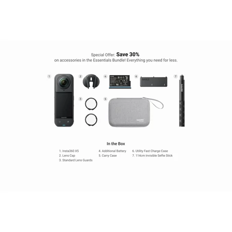 Insta360 X5 Essentials Bundle