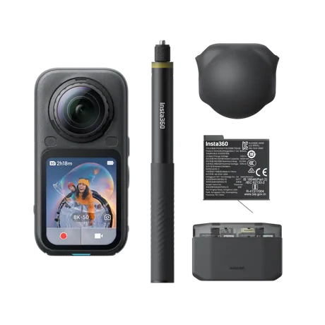 Insta360 X6 Essentials Bundle Midnight Black