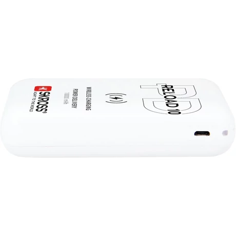 SKROSS Reload10 10Ah power bank USB/ wireless töltéssel