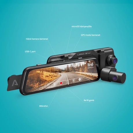 LAMAX S8 Dual menetrögzítő