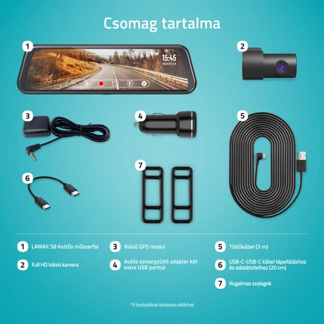 LAMAX S8 Dual menetrögzítő