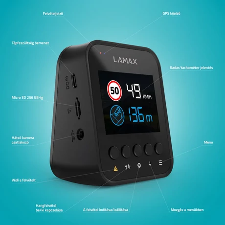 LAMAX F10 GPS 4K/3