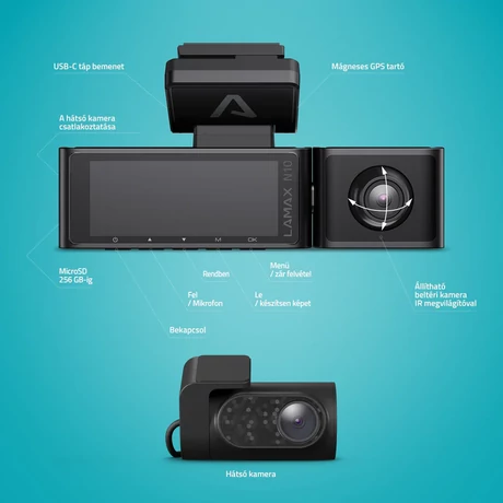 LAMAX N10 GPS 3in1/3
