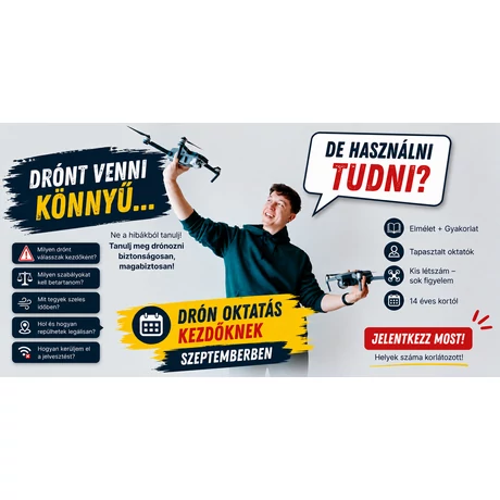 Drónképzés kezdőknek