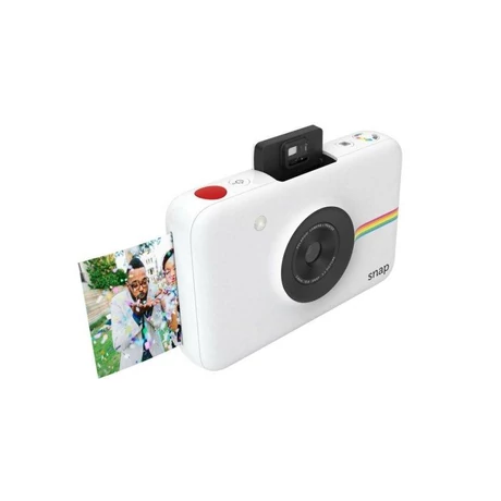 Polaroid Snap instant fényképezőgép és fotónyomtató, 10 darab Matricás Fotópapír, fehér