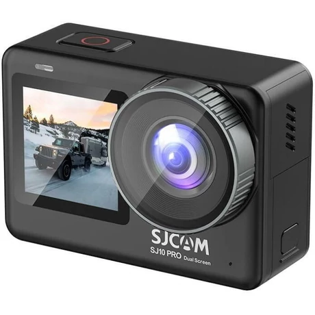 SJCAM Professional Action Camera SJ10 Pro Dual Screen, Black