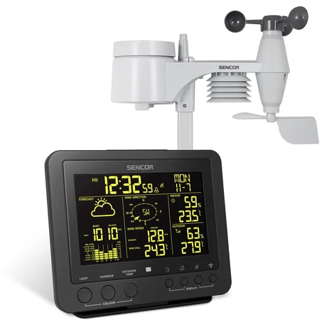 SENCOR SWS 9700 Meteorológiai állomások