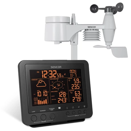 SENCOR SWS 9700 Meteorológiai állomások