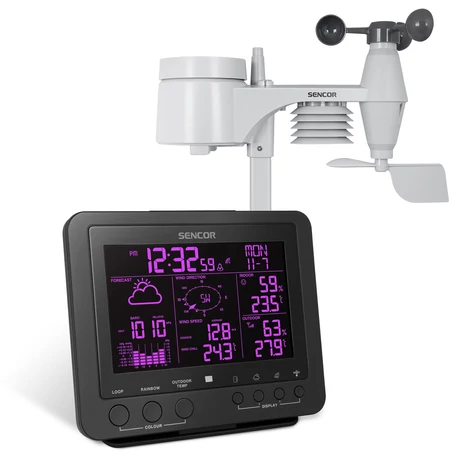 SENCOR SWS 9700 Meteorológiai állomások
