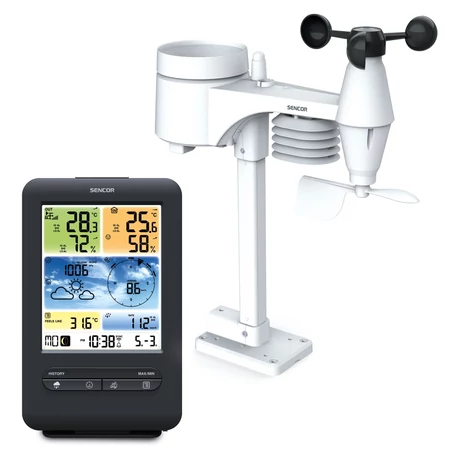 SENCOR SWS 9898 WiFi Meteorológiai állomás
