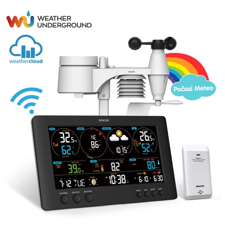 SENCOR SWS 12500 WiFi Meteorológiai állomás