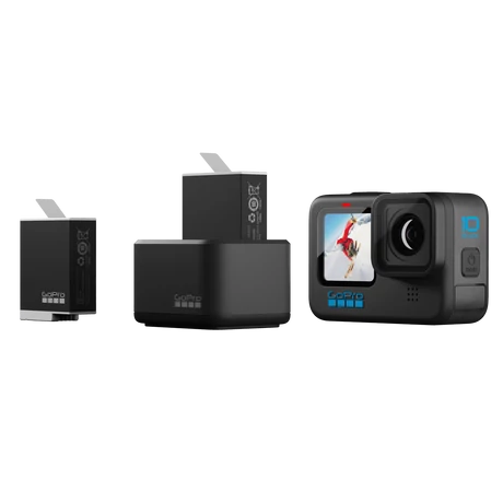 GoPro Dual Battery Charger + Enduro Batteries (Hero9 / Hero10 / Hero11 / Hero12)