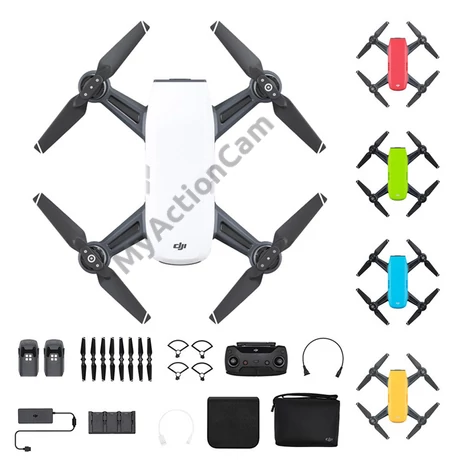 DJI SPARK Fly More Combo (Alpine White) - bemutatódarab