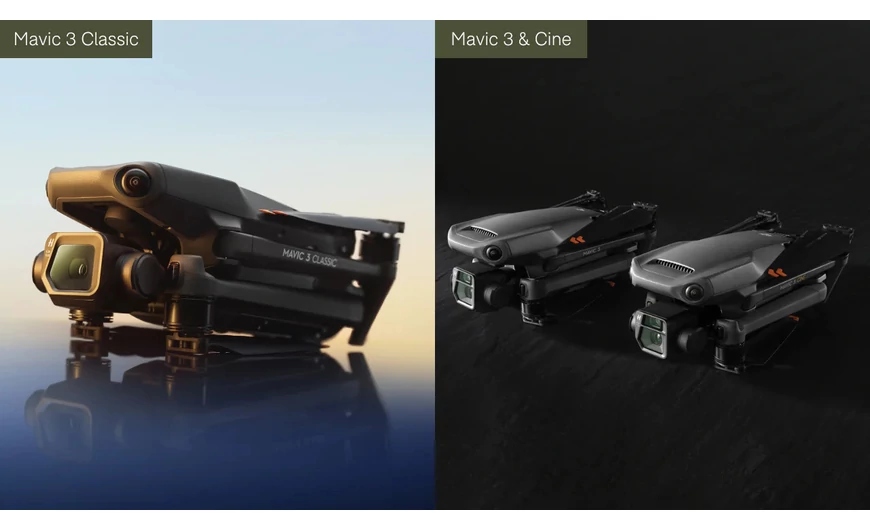 DJI Mavic 3 Classic vs. Mavic 3 vs. Mavic 3 Cine - Melyik drón mit tud?!