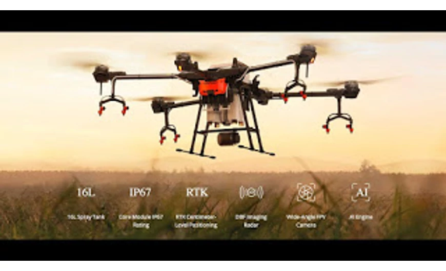 40 kg és repül, DJI T-16